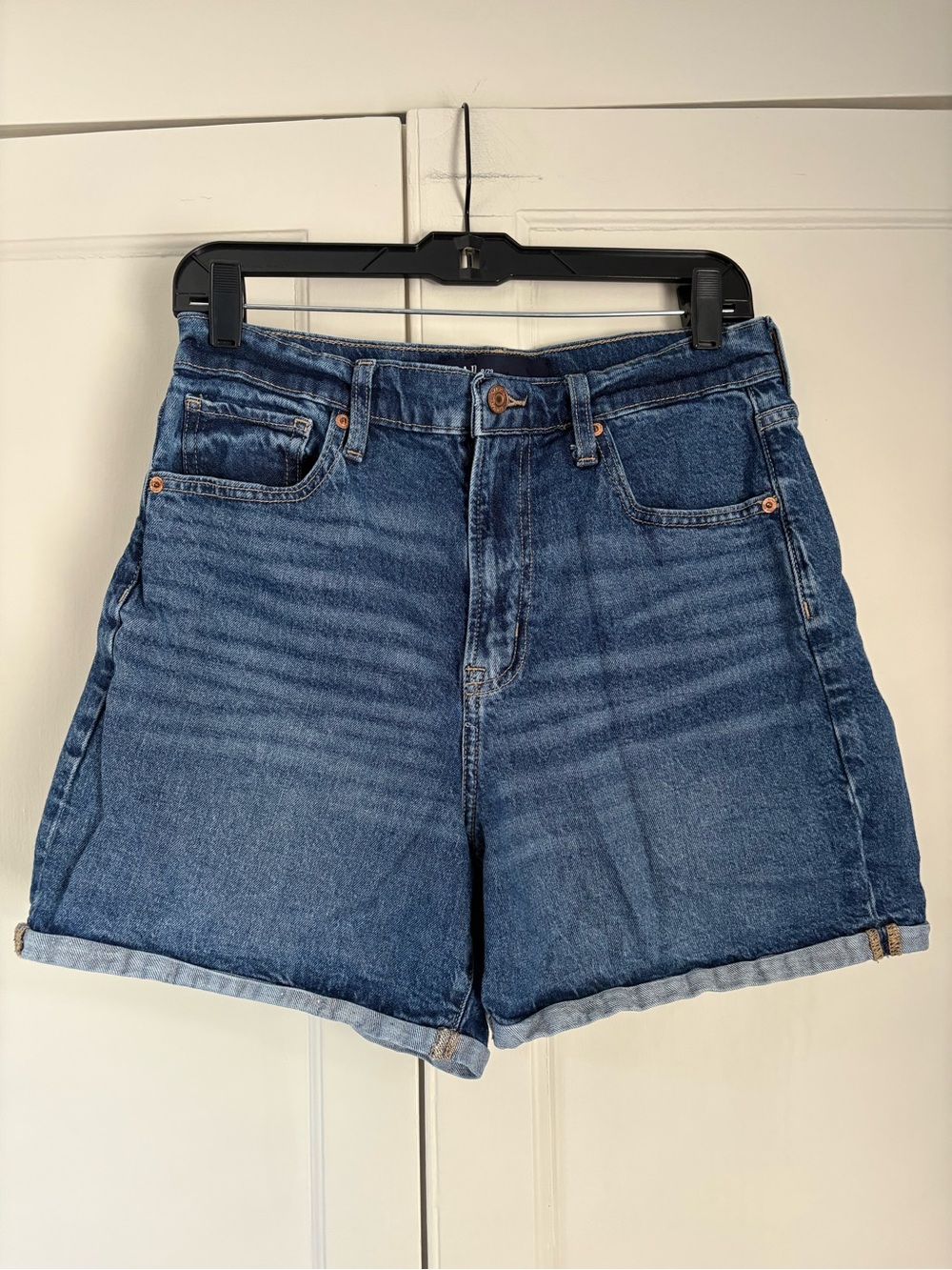 Gap High Rise Vintage Midi Jean Short